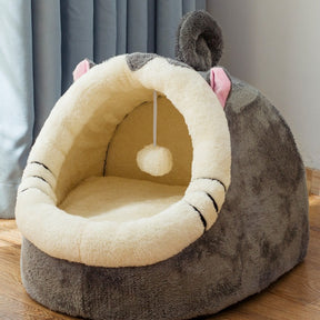 Pet Warm and Washable Kennel Bed