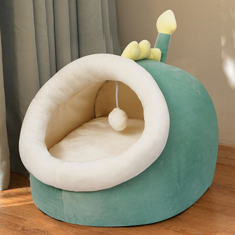 Pet Warm and Washable Kennel Bed